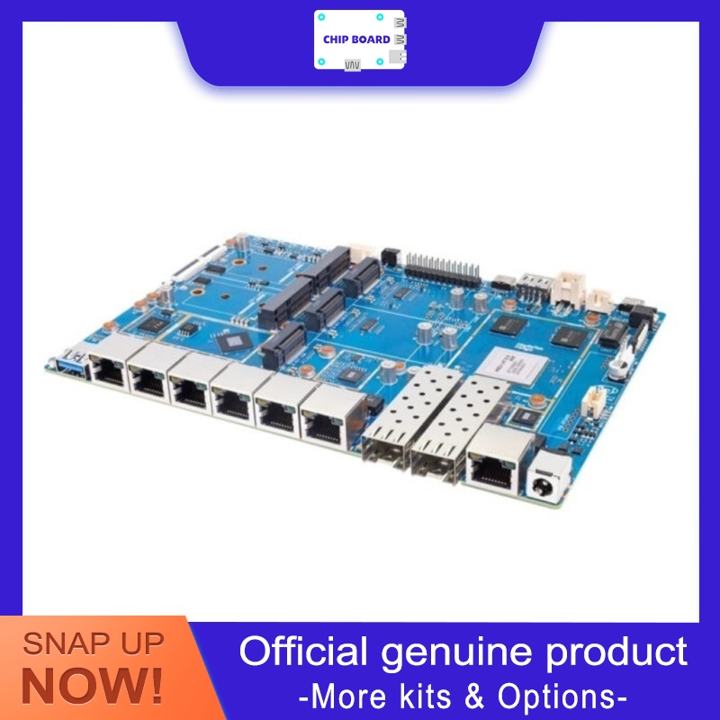 Bananapi Bpi R4 Wifi 7 - Papan Banana Pi BPI-R4 Pro dengan