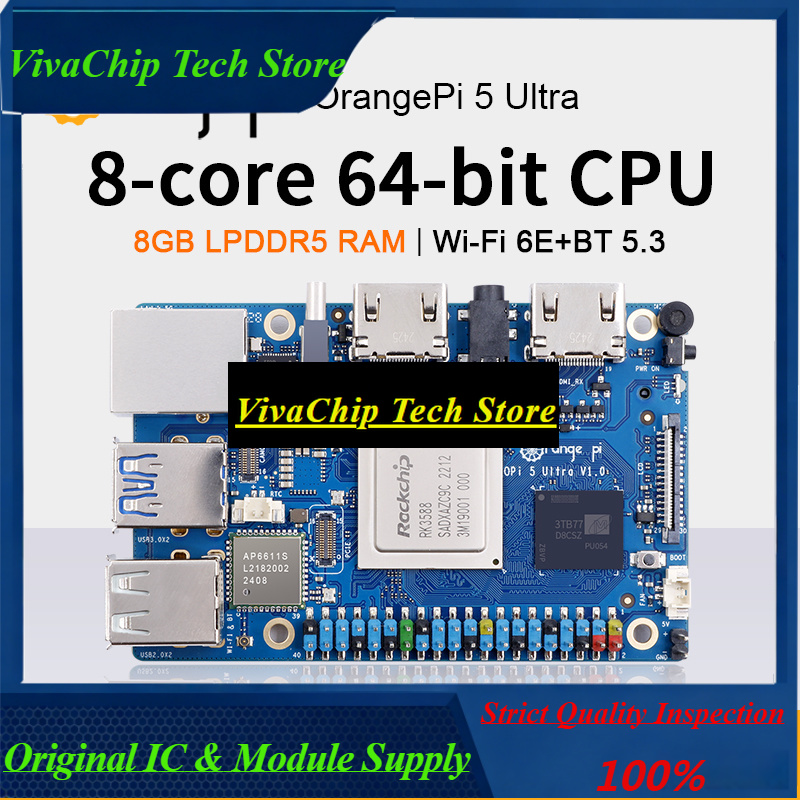 Orange Pi 5 Ultra 8GB Ram RK35 - Rk3588 Mini Pc Board ulasan dan harga