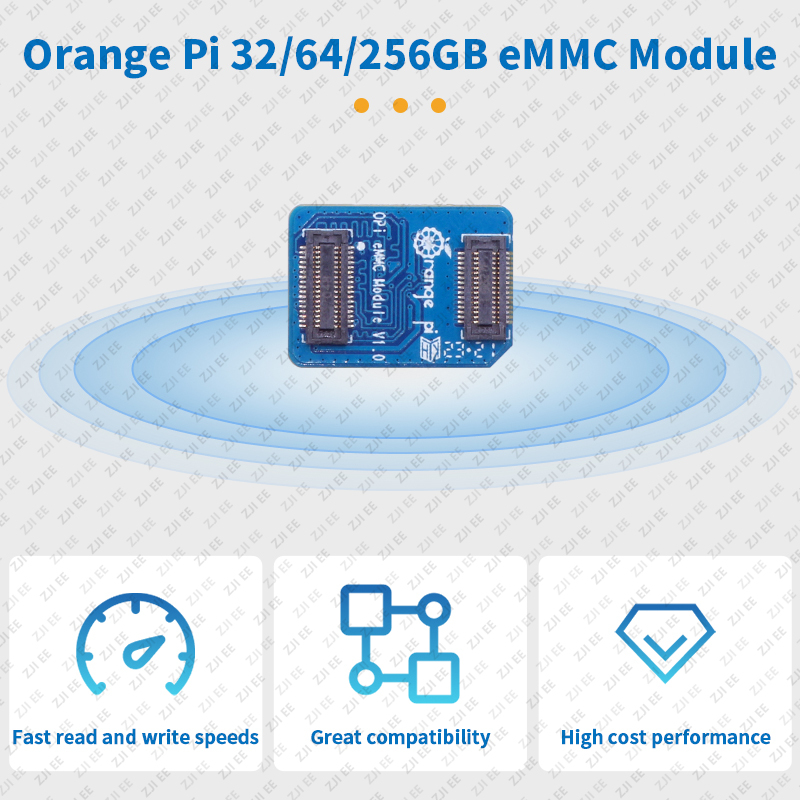 Modul EMMC Orange Pi 32GB 64GB - Orange Pi 5 Plus 32Gb ulasan dan harga