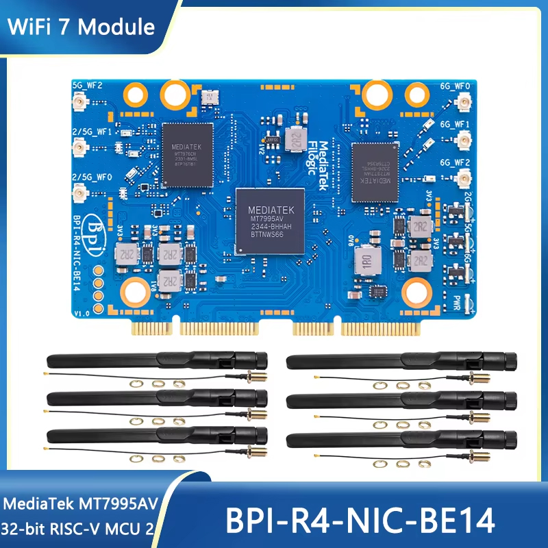 Modul WiFi 7 Banana Pi BPI-R4- - Bananapi Bpi R4 Wifi 7 ulasan dan harga