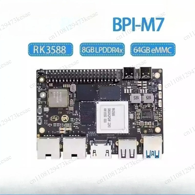 Pi BPI-M7 / ArmSoM Sige7 RK358 - Rk3588 Mini Pc Board ulasan dan harga
