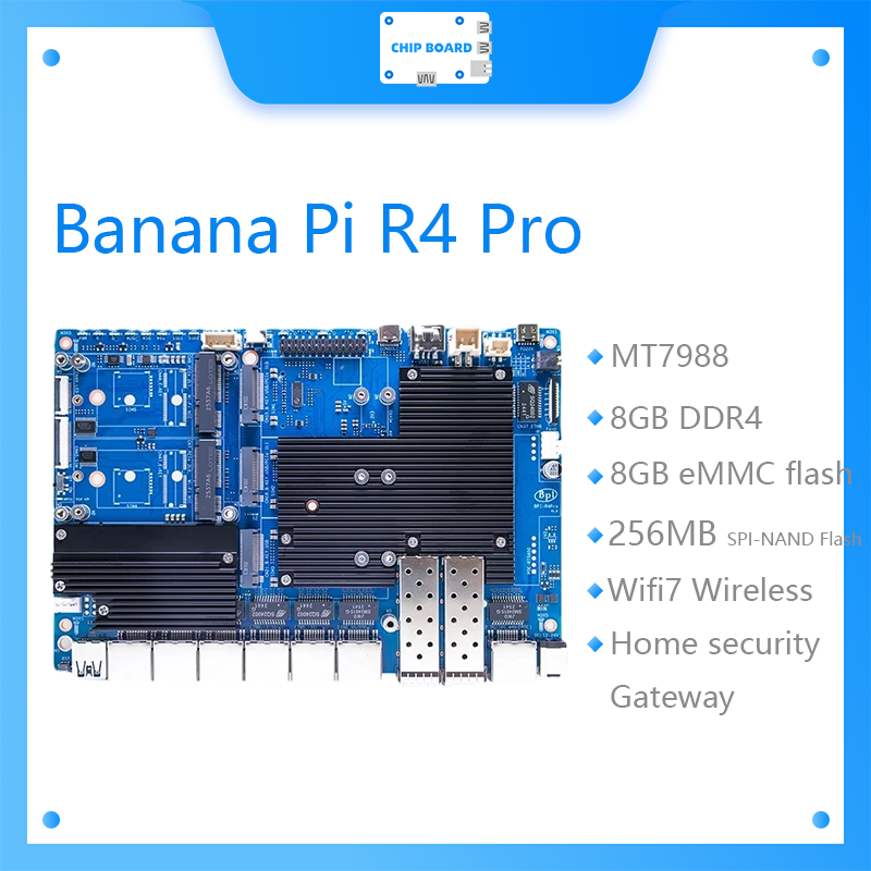 Board Banana Pi BPI-R4 Pro men - Bananapi Bpi R4 Wifi 7 ulasan dan harga