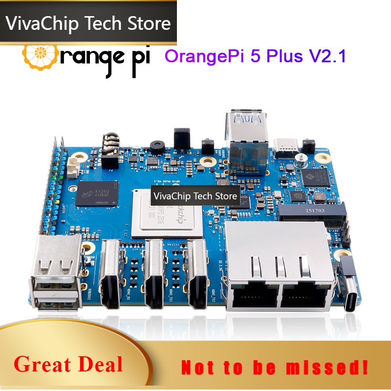 VivaCTOrange Pi 5 Plus Mini PC - Rk3588 Mini Pc Board ulasan dan harga