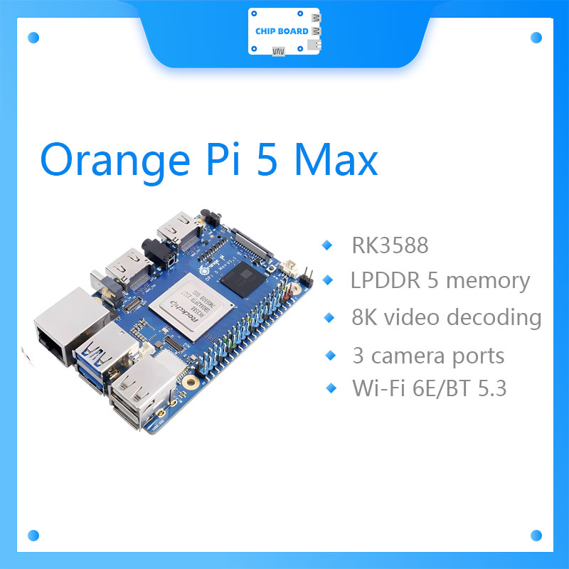 Orange Pi 5 Max 16GB RAM LPDDR - Orange Pi 5 Max Rk3588 ulasan dan harga
